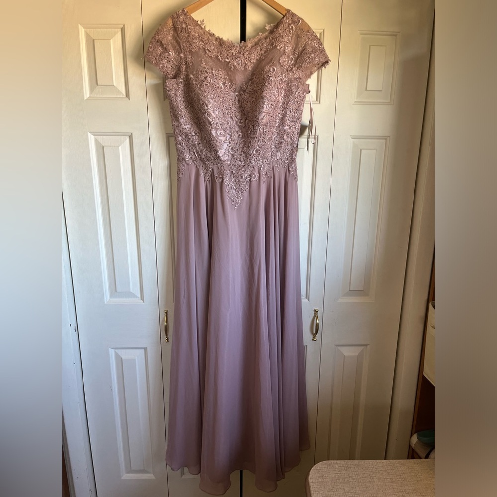 Eureka Los Angeles AVANTA Collection Mocha formal dress